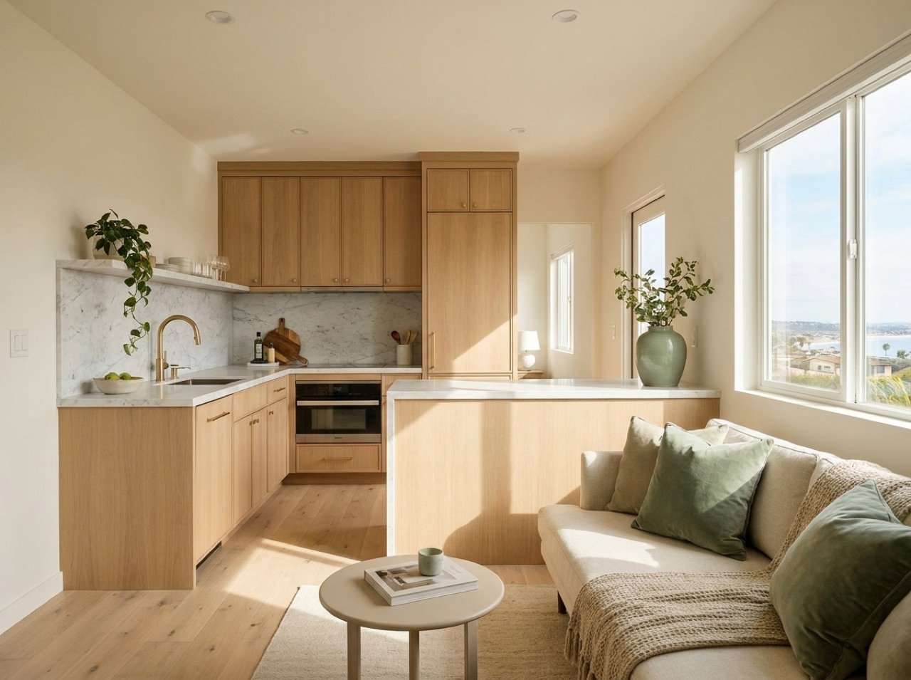 ADU Studio Interior — Del Mar