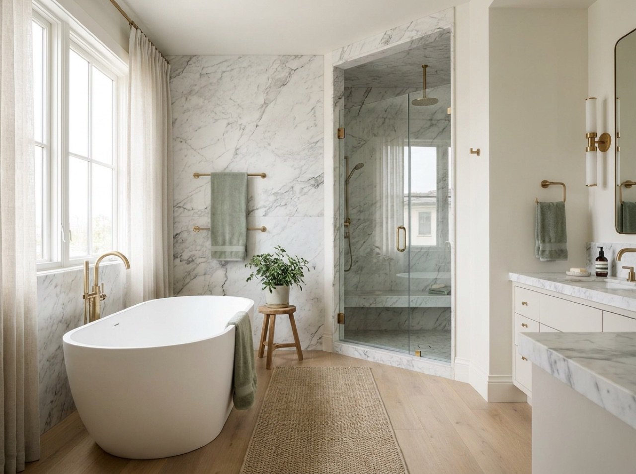 Spa bathroom remodel