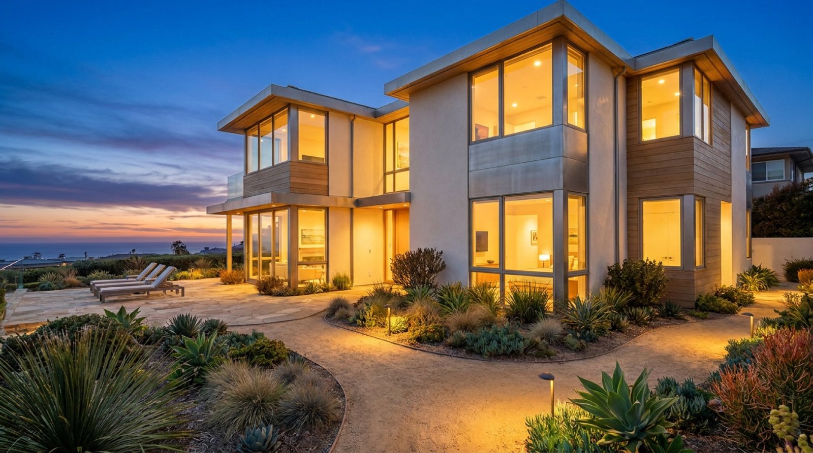 Twilight Exterior — Carlsbad