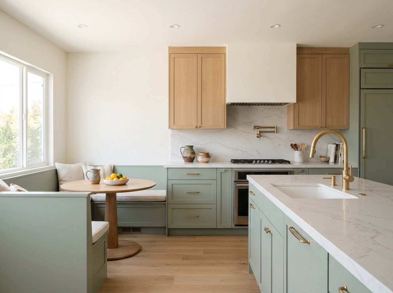 Two-Tone Kitchen — Encinitas