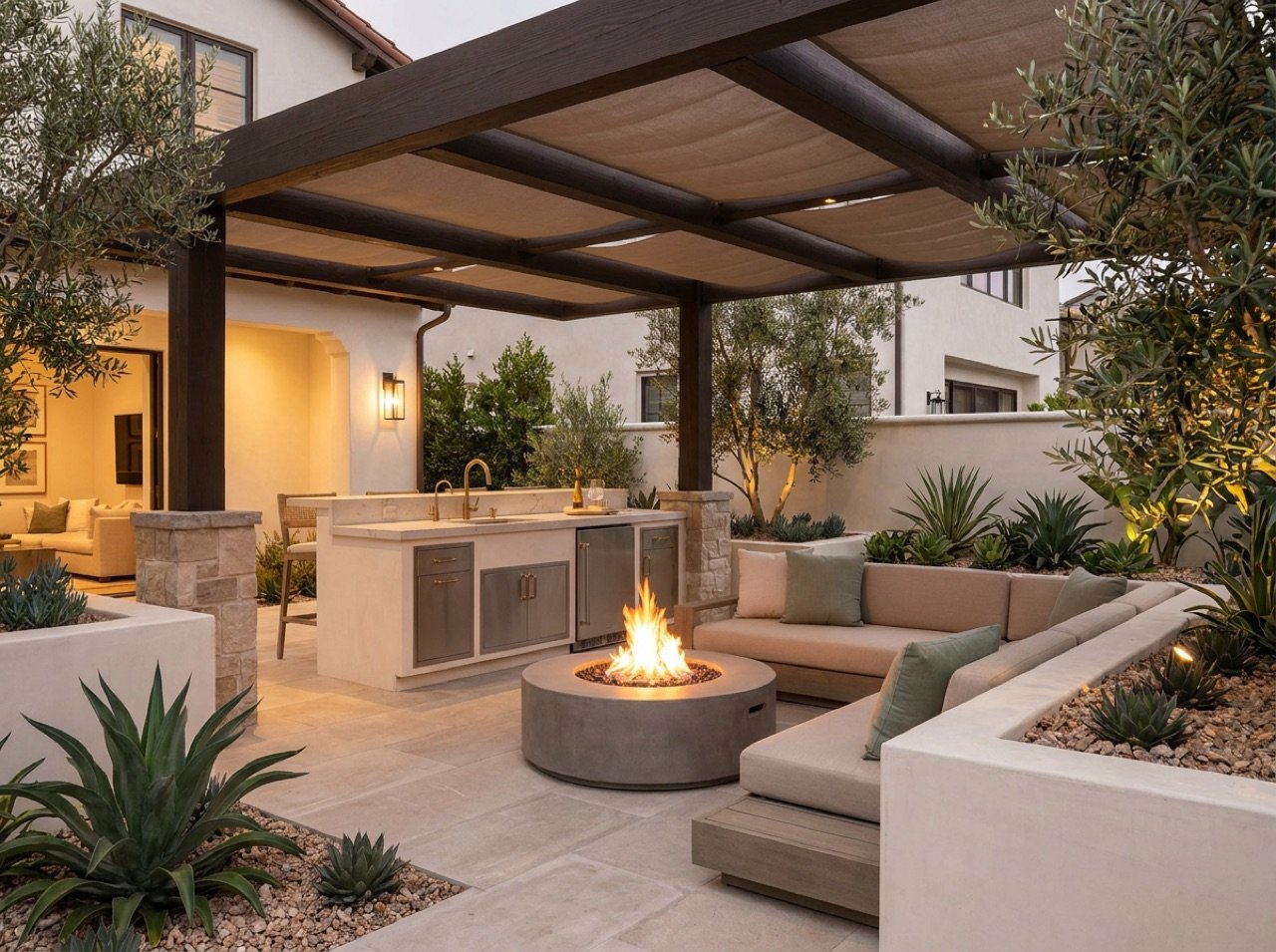 Outdoor living remodel